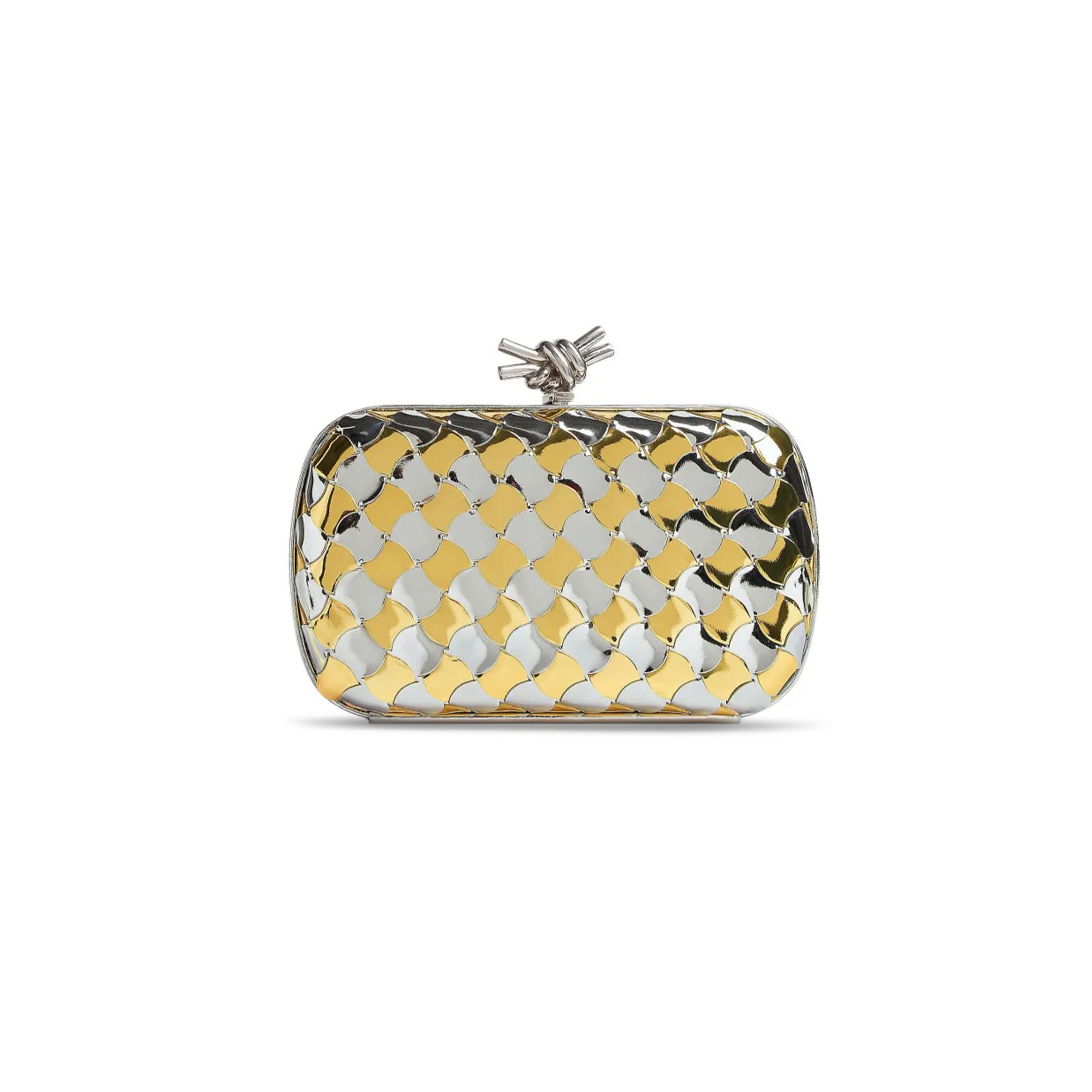 bo*te*ga Ve*ne*ta knot minaudiÈre clutch 778500v3sb48136 (20.5*12.5*6cm)